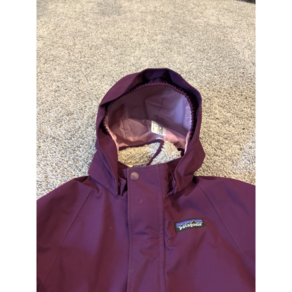 Patagonia Girls Toddler 4T Snow H2NO Insulated Removable Hood / Liner Ski Jacket - Picture 2 of 16
